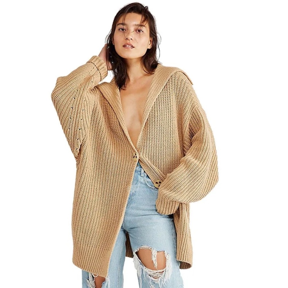 Nwt Free People Too Deep Cardi S
